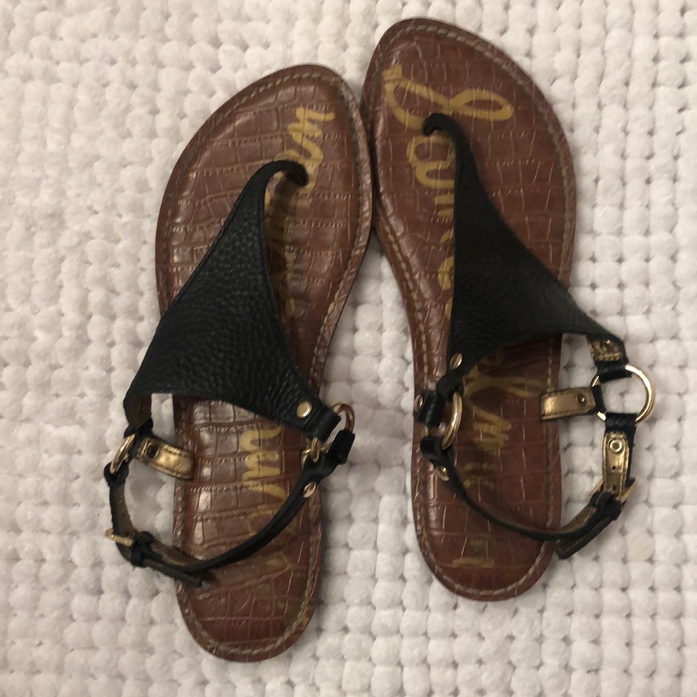 Black Sam Edelman sandals